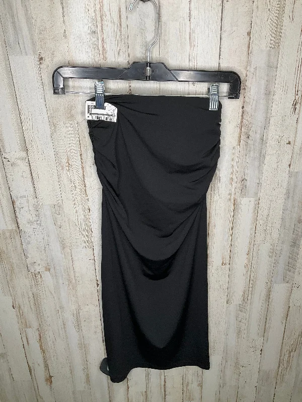 Black Skirt Midi H&m, Size Xs