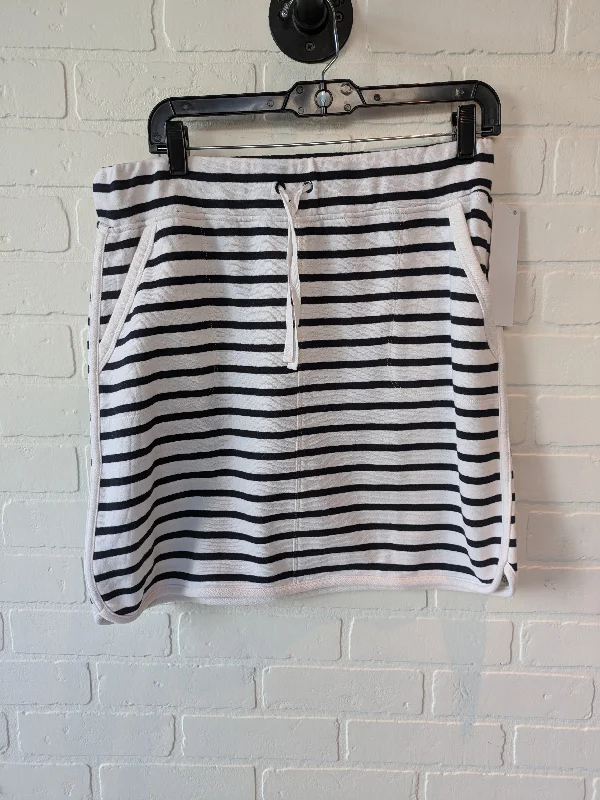 Black & White Skirt Mini & Short Talbots, Size M