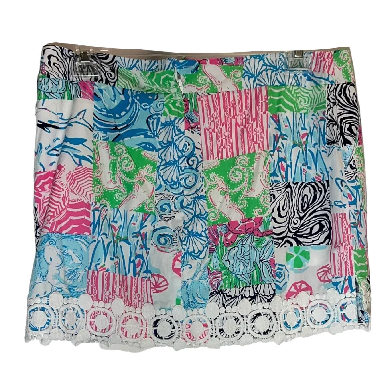 Multi-colored Skirt Mini & Short Lilly Pulitzer, Size 12