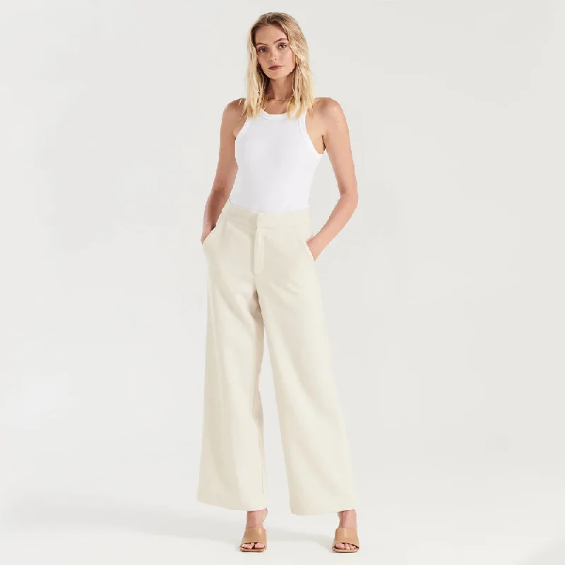 Bella Woven Mini Pants (Bone)