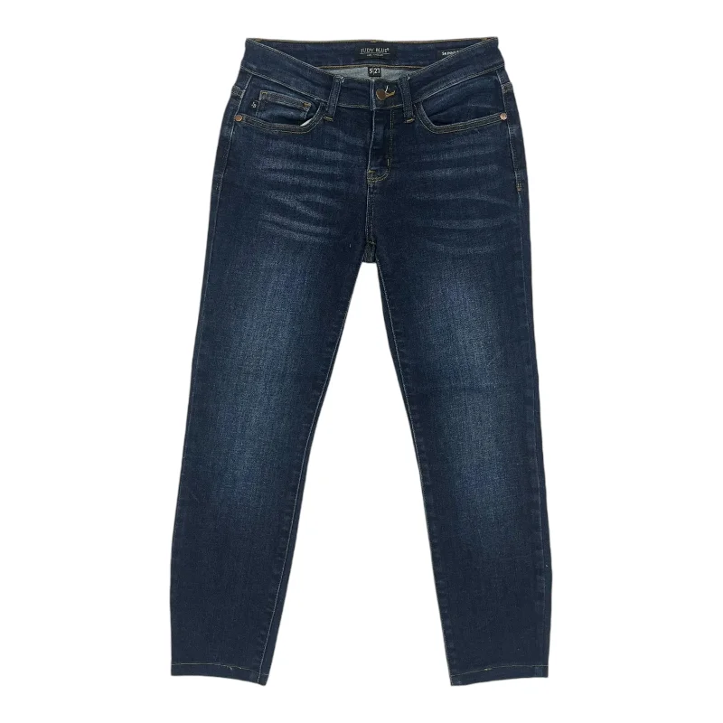 Jeans Skinny By Judy Blue In Blue Denim, Size:4