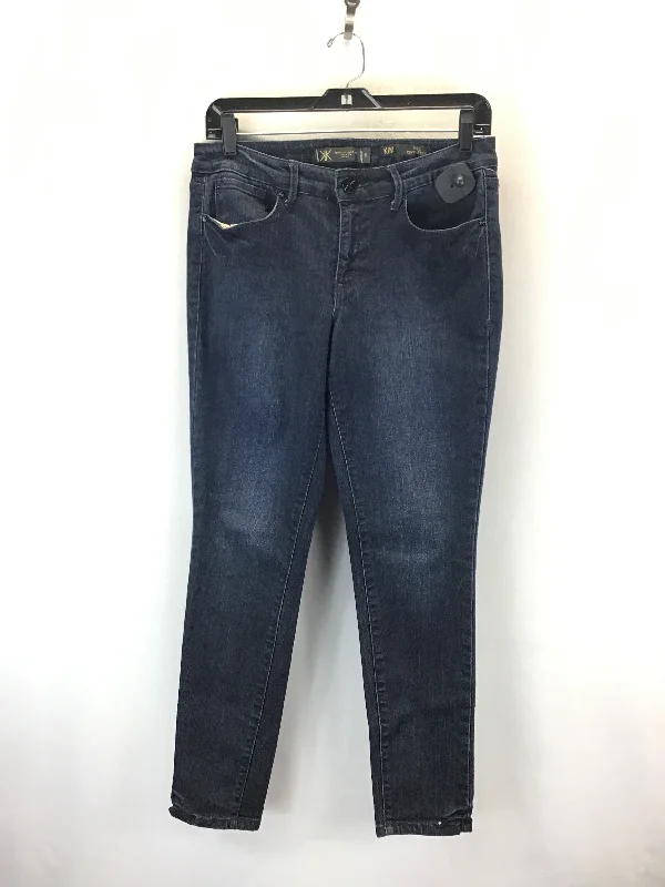 Jeans Skinny By Kardashian Kollections In Blue, Size: 8