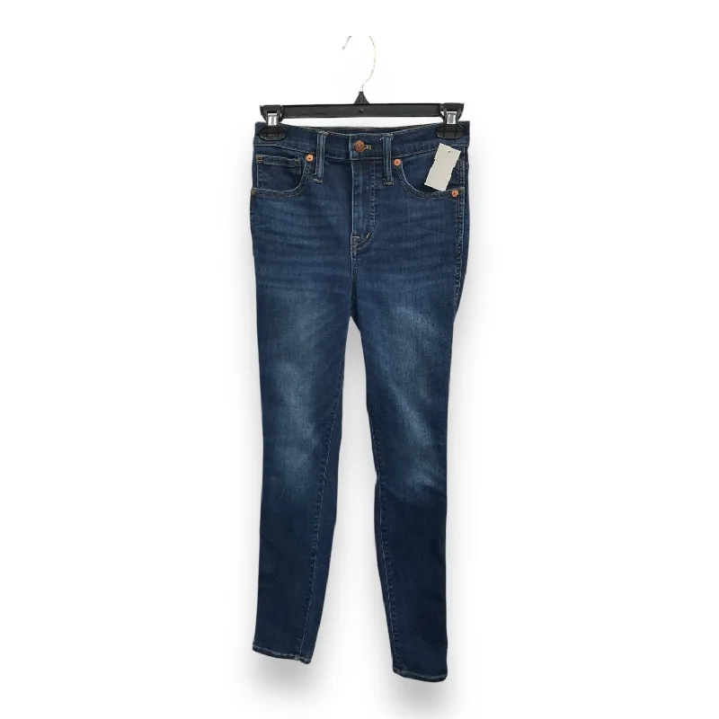 Jeans Skinny By Madewell In Blue Denim, Size: 0