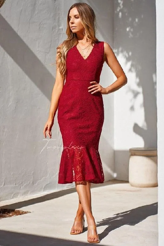 Bridget Dress - Red