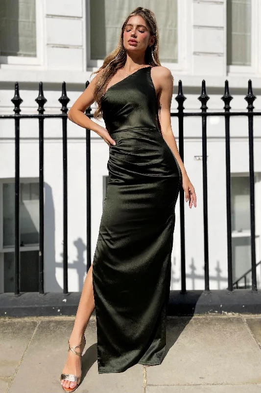 Jadore JP141 Gown - Dark Olive