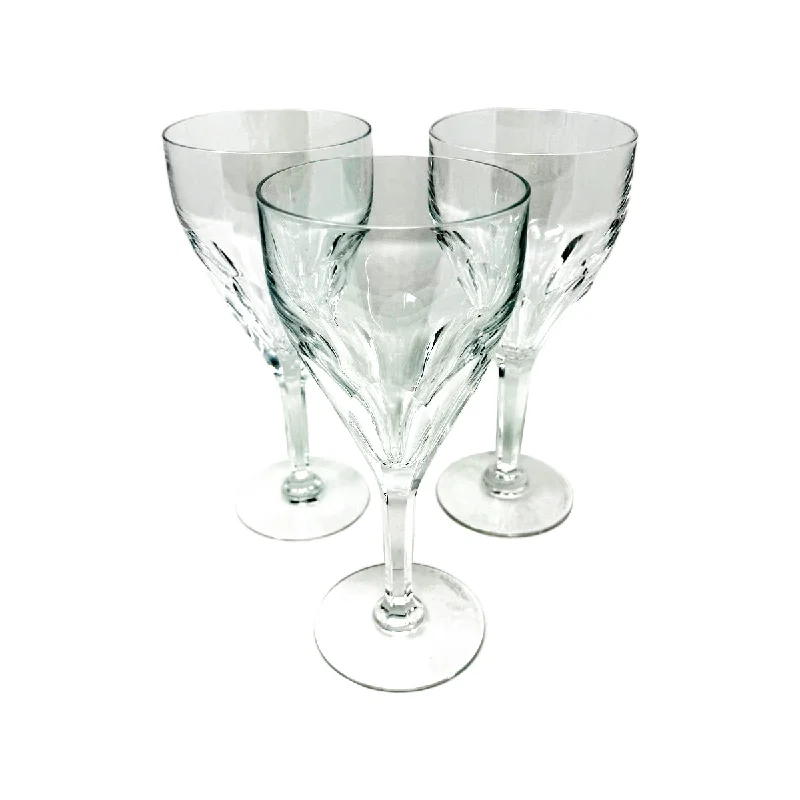 Set of 10 Elegance by Val St Lambert Water Goblets