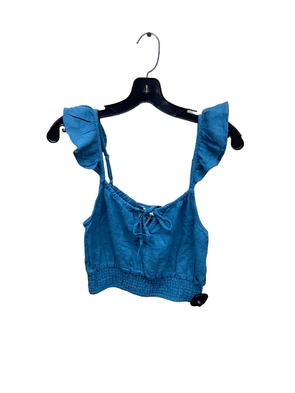 Blue Top Sleeveless Roxy, Size S