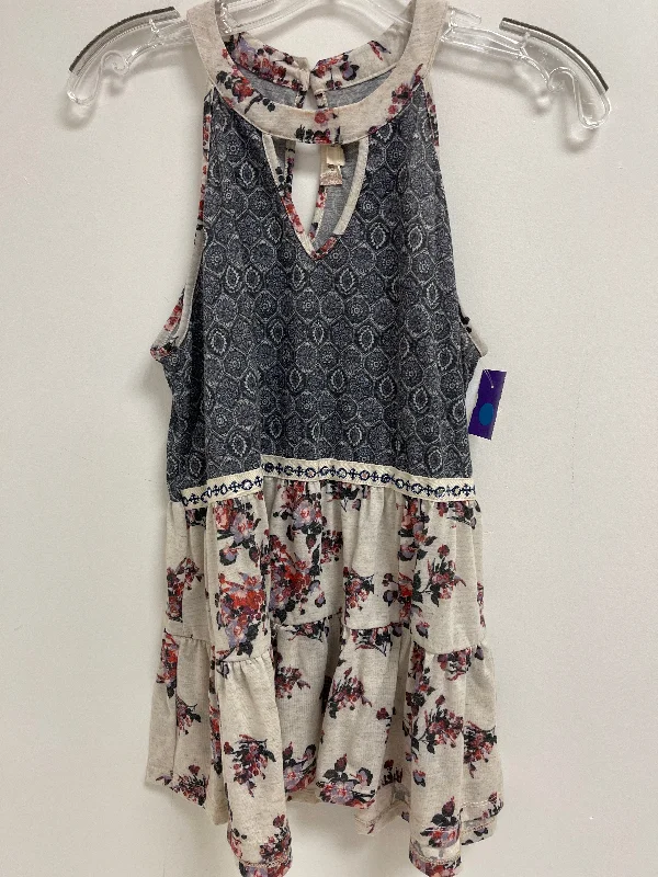 Floral Print Top Sleeveless Altard State, Size M