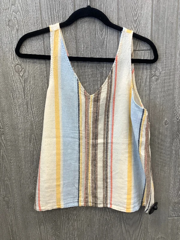 Multi-colored Top Sleeveless Time And Tru, Size S