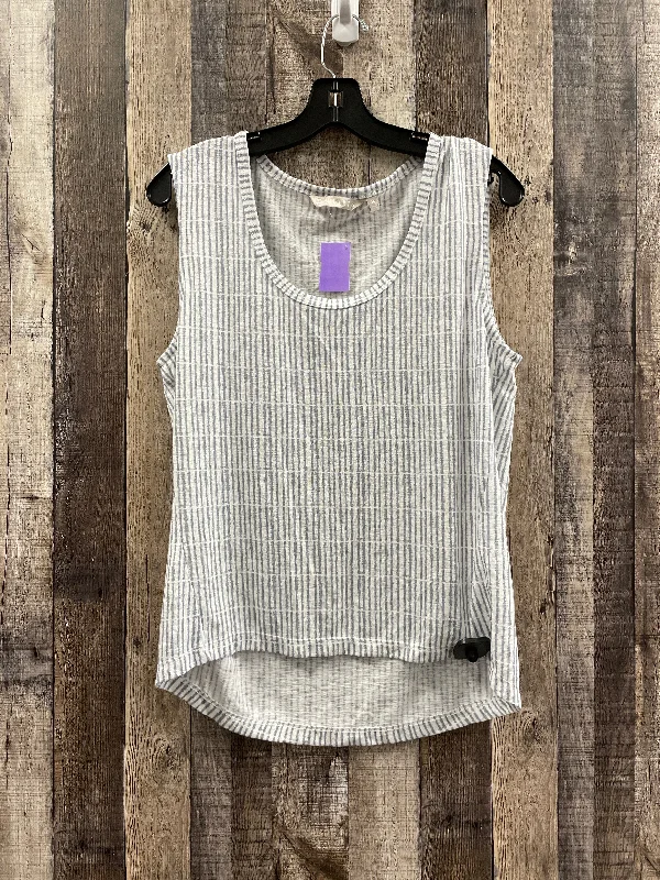 Striped Pattern Top Sleeveless Athleta, Size M