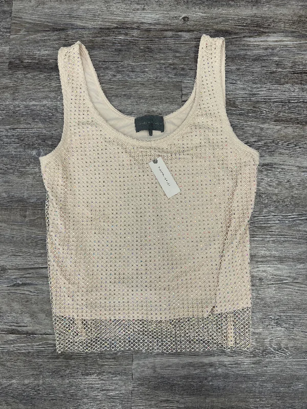 Tan Top Sleeveless Sunday In Brooklyn, Size S