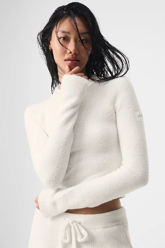 Snuggle Up Sweater Long Sleeve - Ivory