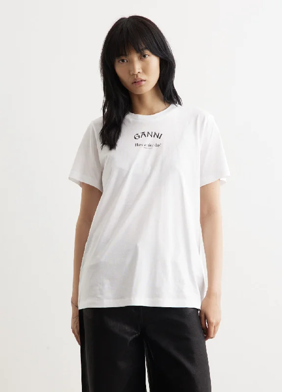 Thin Jersey Relaxed O-Neck T-Shirt