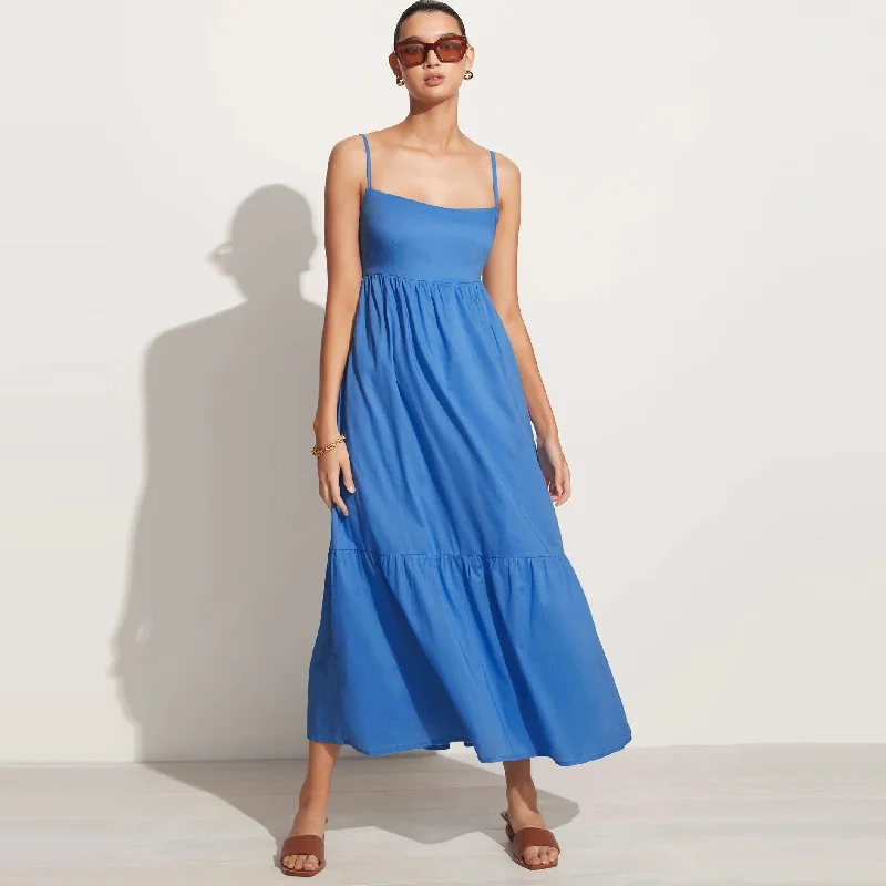 Katya Maxi Dress (Blue)