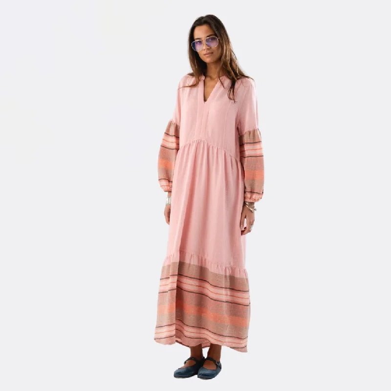 MarnieLL Maxi Dress LS (Dusty Rose)