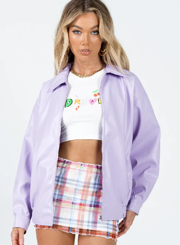 Nixie Jacket Purple