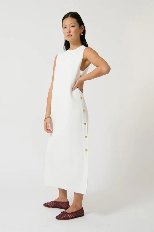 ONTE Selena Long Tunic - White