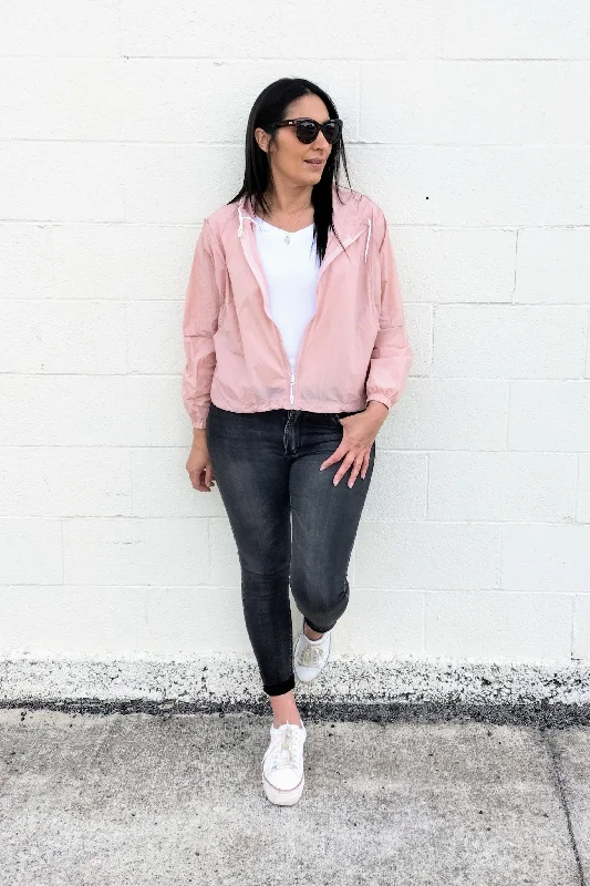 Dusty Pink - Lightweight Windbreaker