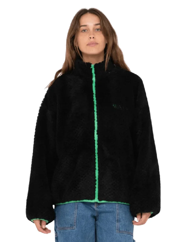 Ollie Sherpa Zip Through Fleece