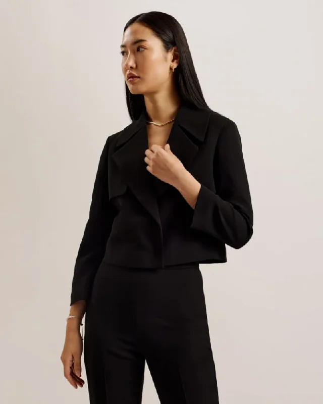 Wyno Cropped Jacket Black